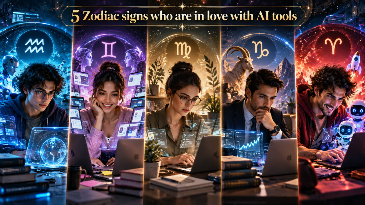 Zodiac Signs Loving AI Tools: astro-numerologist picks five; traits shape how they use it