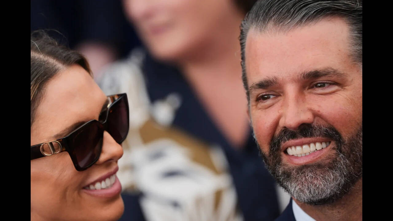 Donald Trump says son Don Jr has ‘calmed down’ since marrying Bettina Anderson: ‘He’s like a different human being’