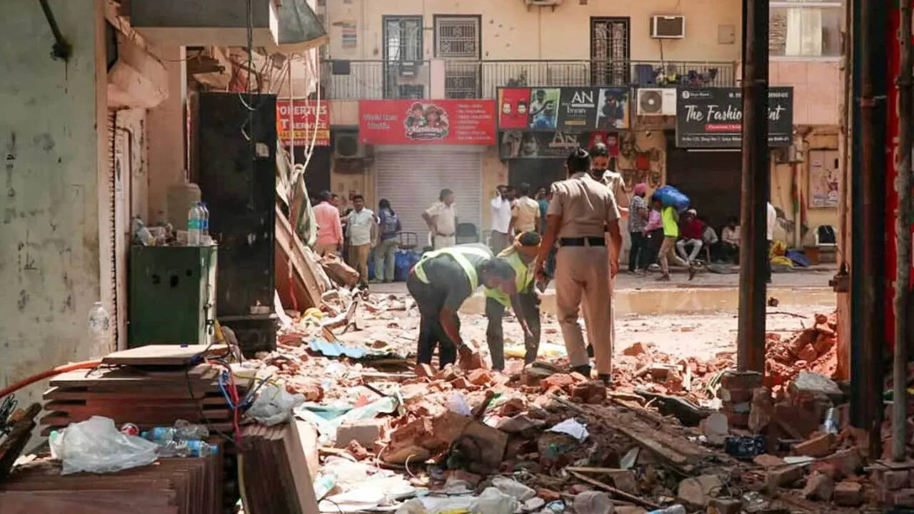 Satya Niketan PG collapse: Court sends 2 key accused to 12-day judicial custody