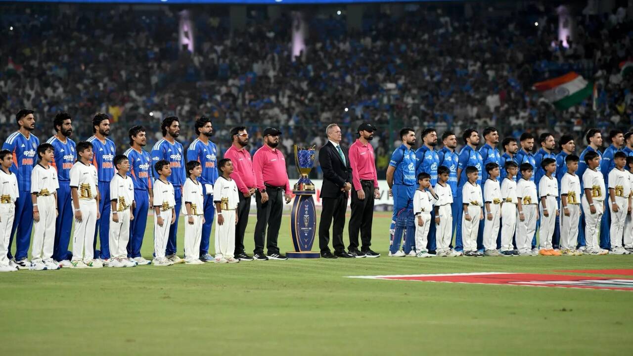 National song 'Vande Mataram' sung before India vs Afghanistan in a first for national team