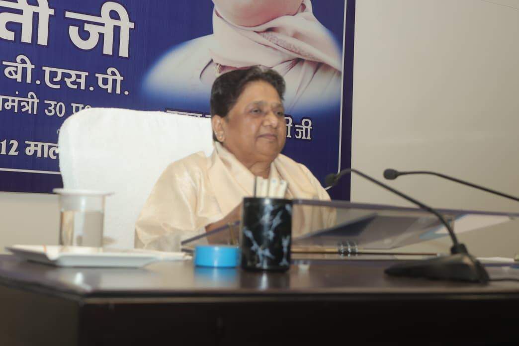 Mayawati refutes illness claims, appears before media to dispel doubts