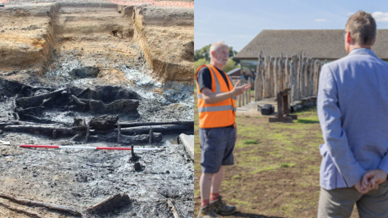 3,500-year-old British timber monument is drying out underground