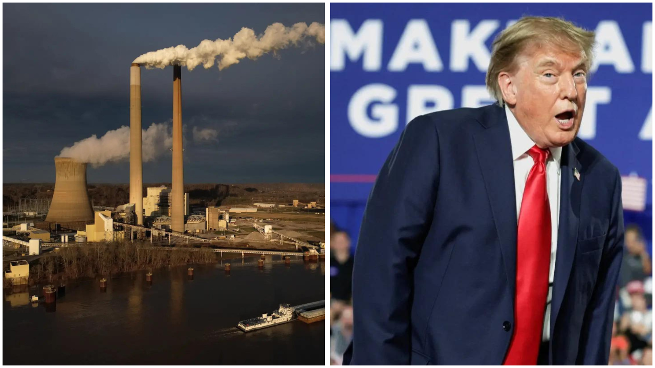 Trump moves to scrap Biden-era carbon limits on US coal &amp; gas power plants