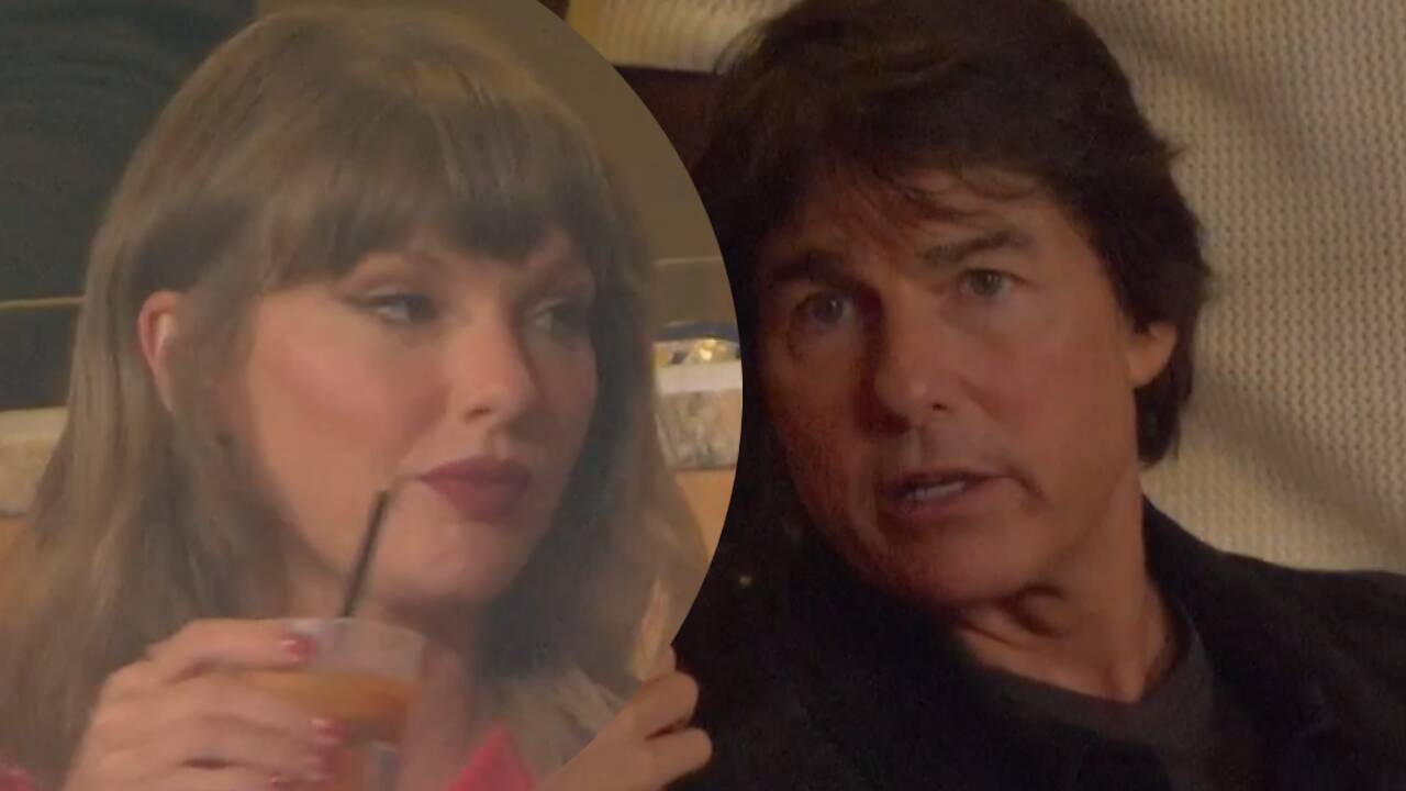 Taylor Swift SPOTTED with Tom Cruise at Chiefs game - WATCH