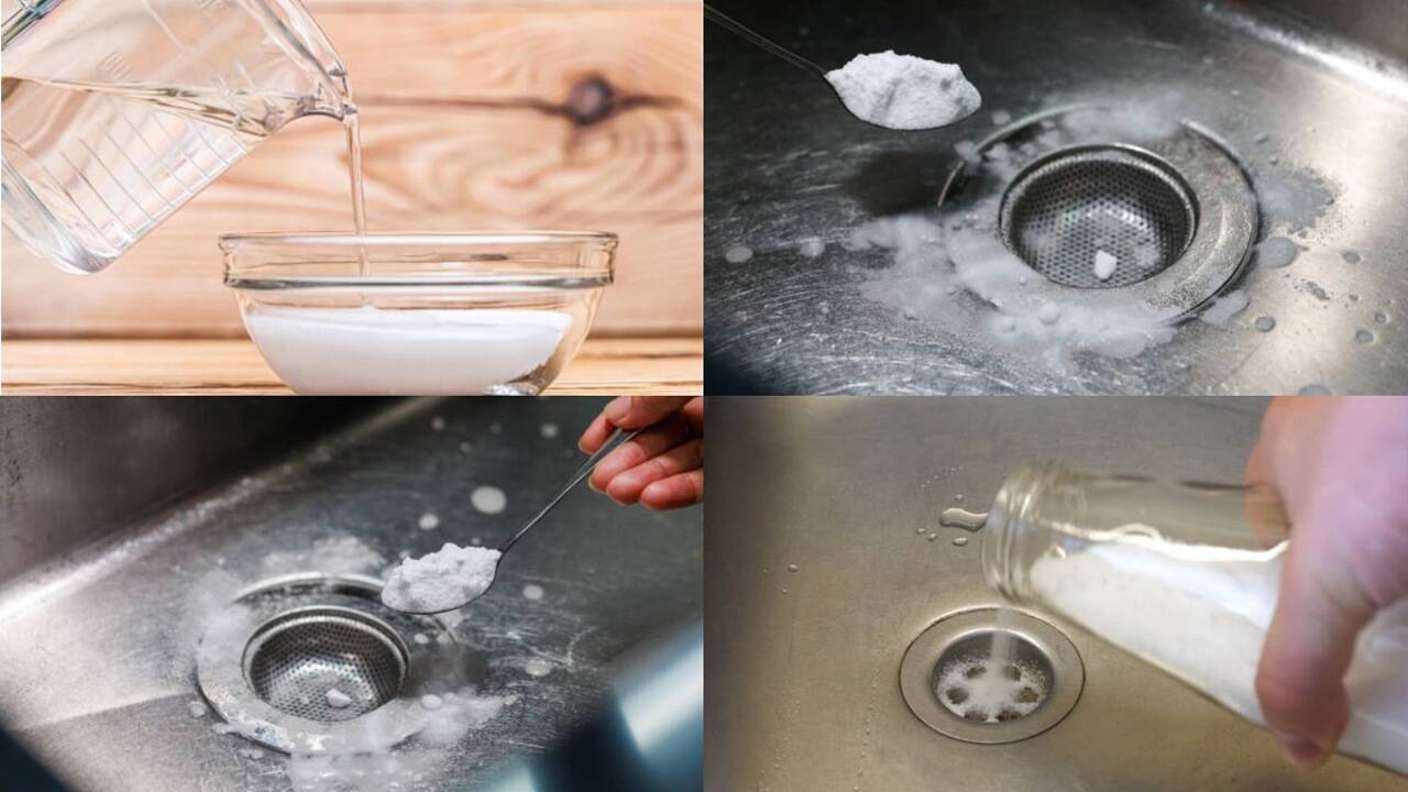 Pouring vinegar and baking soda down your drains: Why this popular cleaning hack is recommended and what it actually does