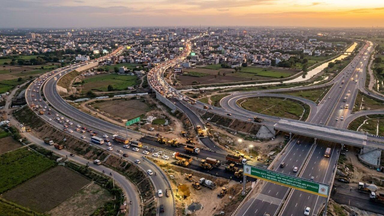 Haryana Approves Nine Thousand Crore Rupee Highway Overhaul and Bypass Network