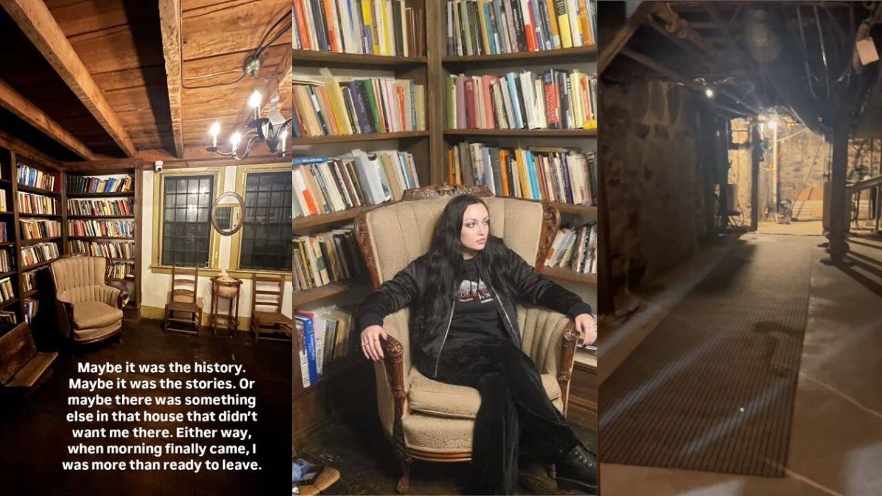 This woman spent a night inside the real Conjuring House: “You didn’t feel alone”