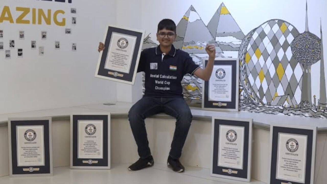 Meet Aaryan Shukla, 16, No.1 human calculator with 9 Guinness Records: “We are a normal family”