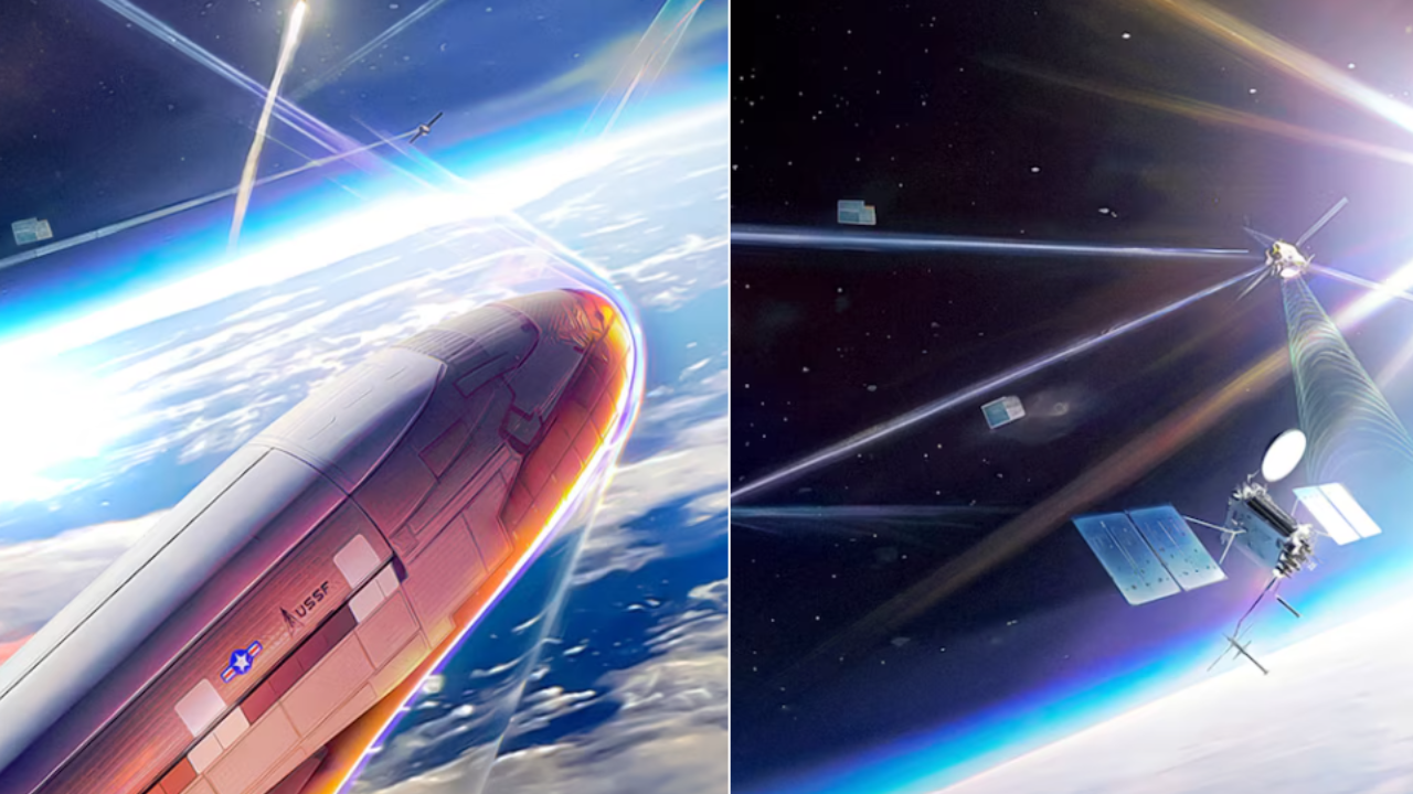 Good heavens! US reveals it has placed weapons in space