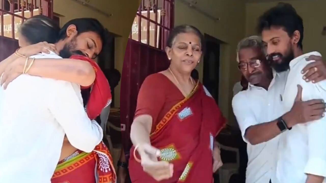 'Mandaadi’ director Mathimaran gets emotional with parents after film’s success