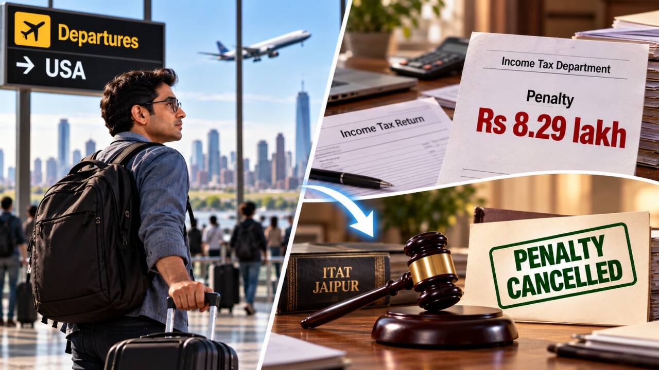 He moved to US for work, missed ITR; taxman imposes Rs 8.9 lakh penalty - what ITAT said