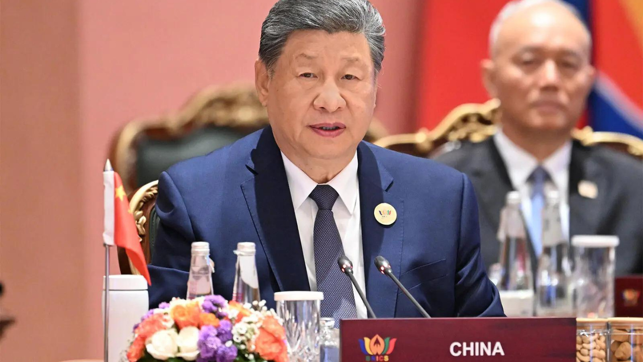 Xi suffered stroke & fainted at Brics Summit, claims China Democracy Party chief