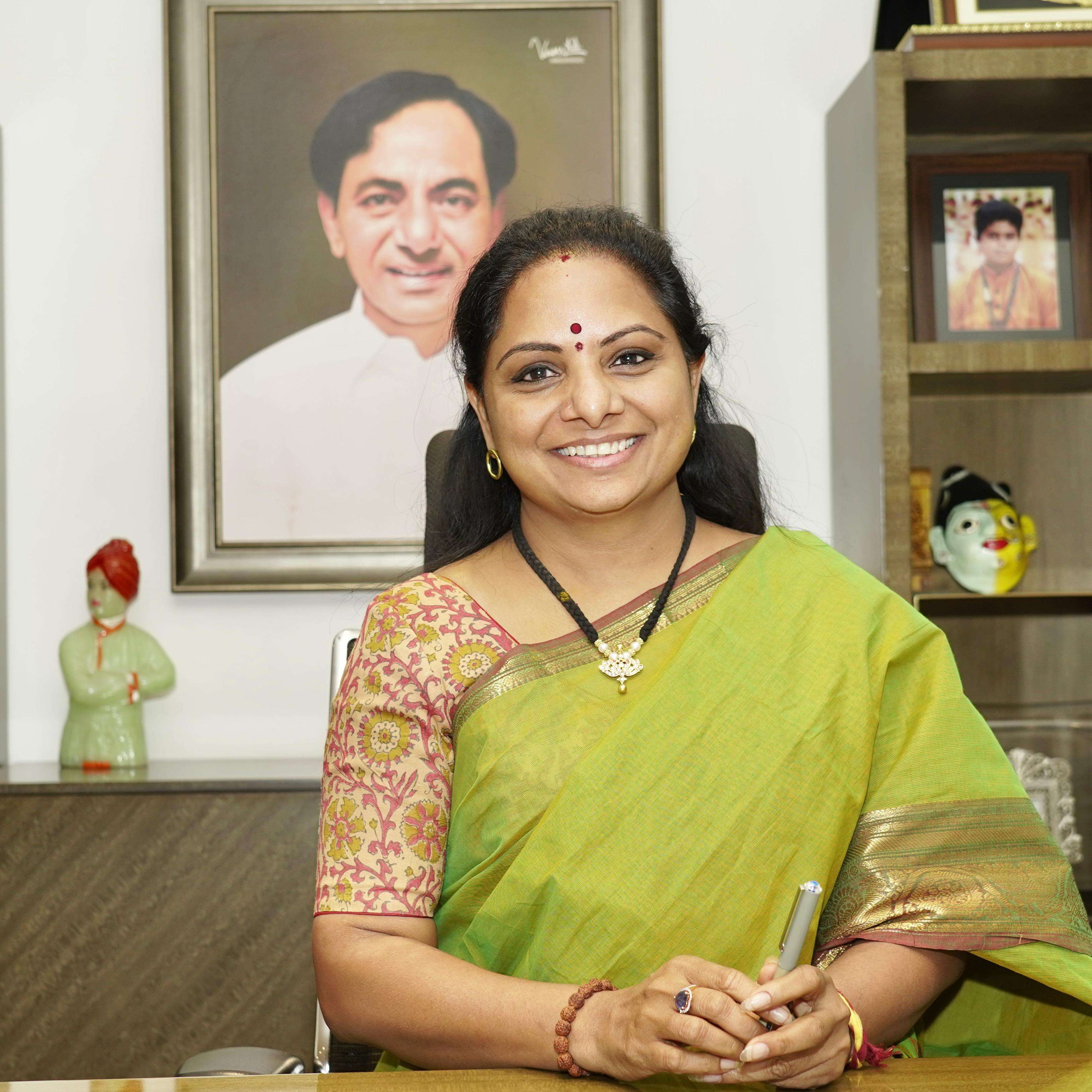 Kavitha Proposes Land Surrender Amid Legal Scrutiny in Hyderabad