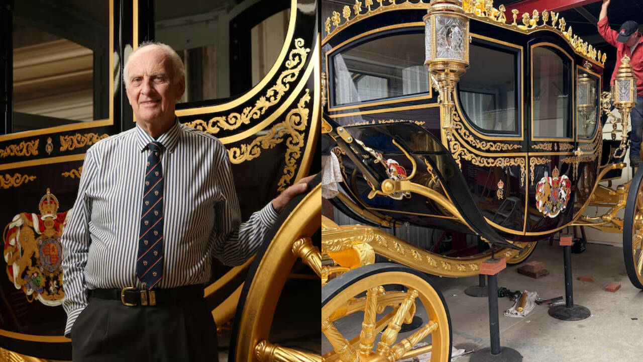 World’s last royal coachmaker dies at 76, leaving King Charles’ coach 98% done