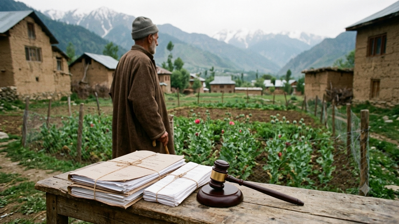 Man accused of cultivating opium poppy gets relief as J&K HC refuses to cancel bail