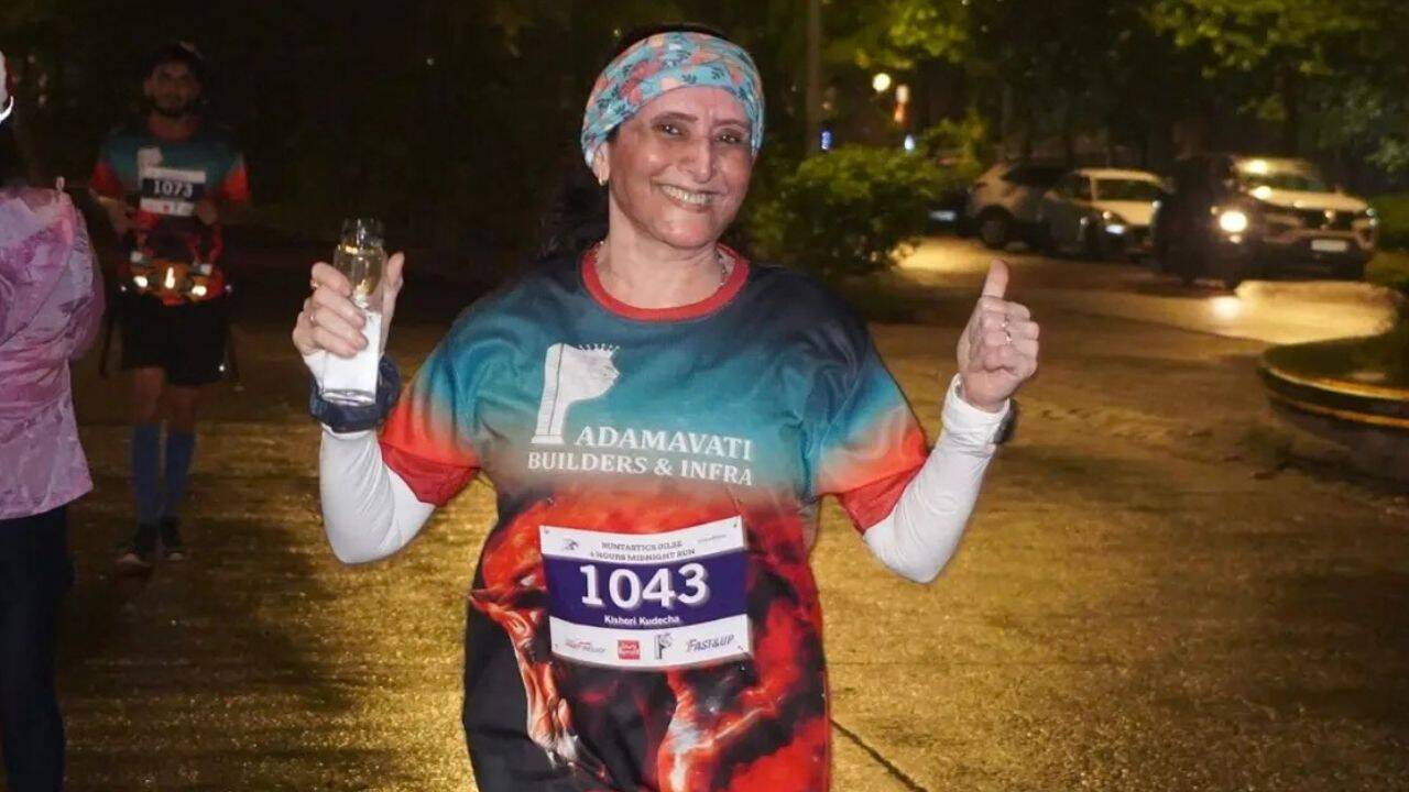 Meet Kishori Kudecha, 69, who started running at 60 and has 45 podium finishes