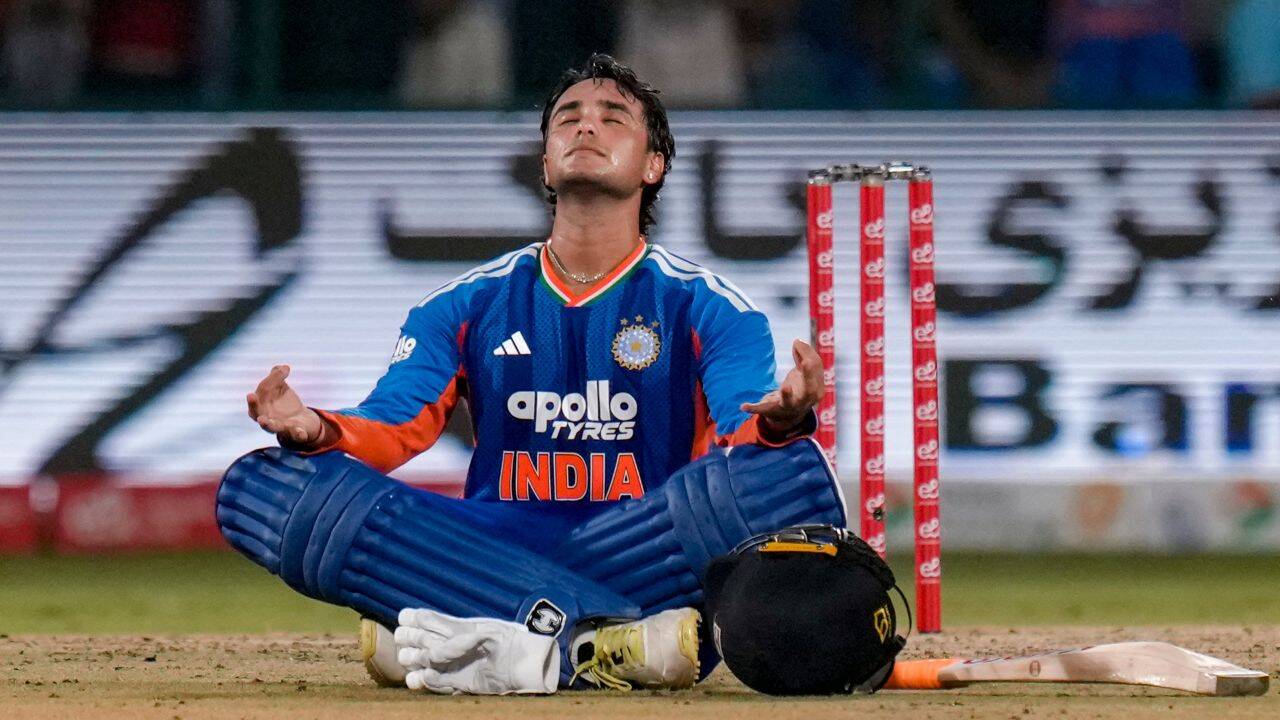 Abhishek Sharma hits fastest century by an Indian, breaks Rohit's record with 30-ball 100