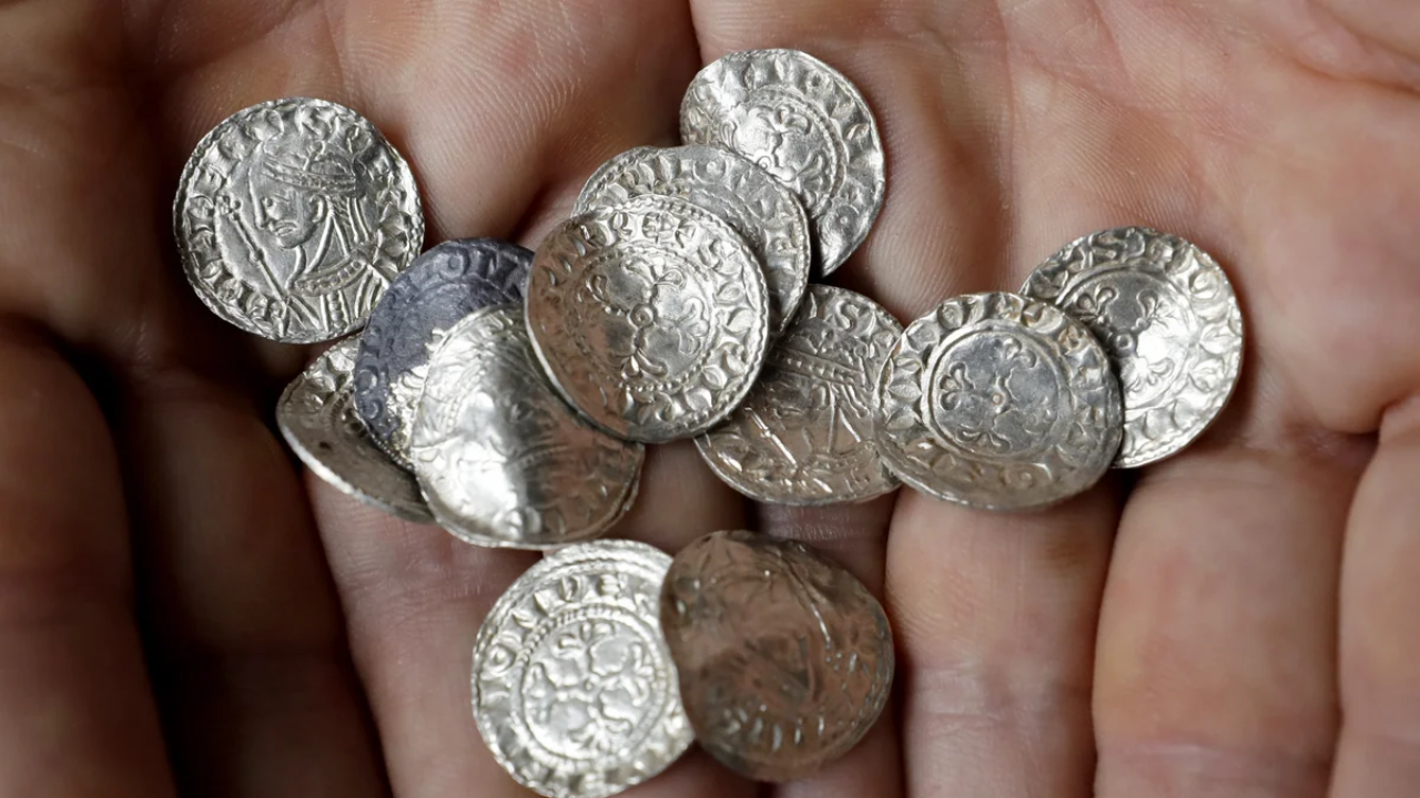 In 2019, seven detectorists found 2,584 silver pennies in a Somerset field; five years later...