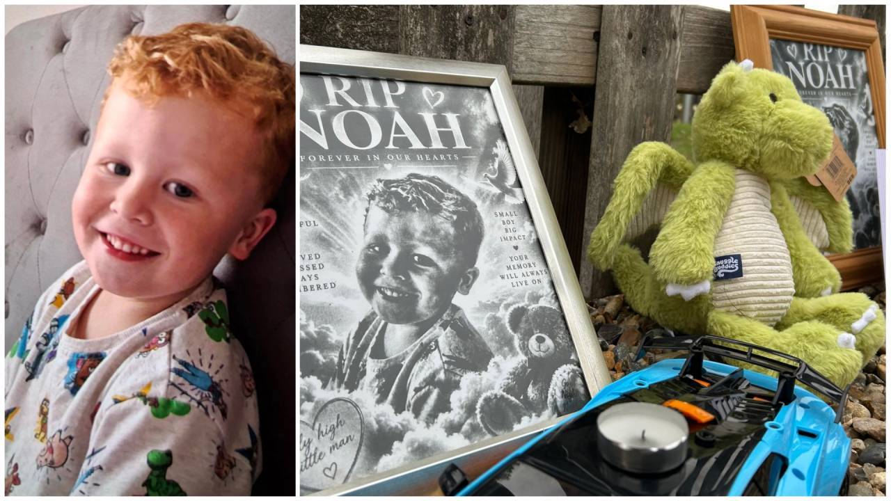 3-year-old Suffolk boy Noah Woods found dead in pond after search