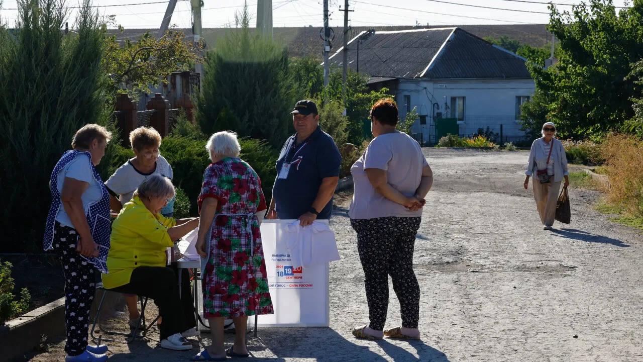 Russia kicks off voting in first parliamentary election since Ukraine war began