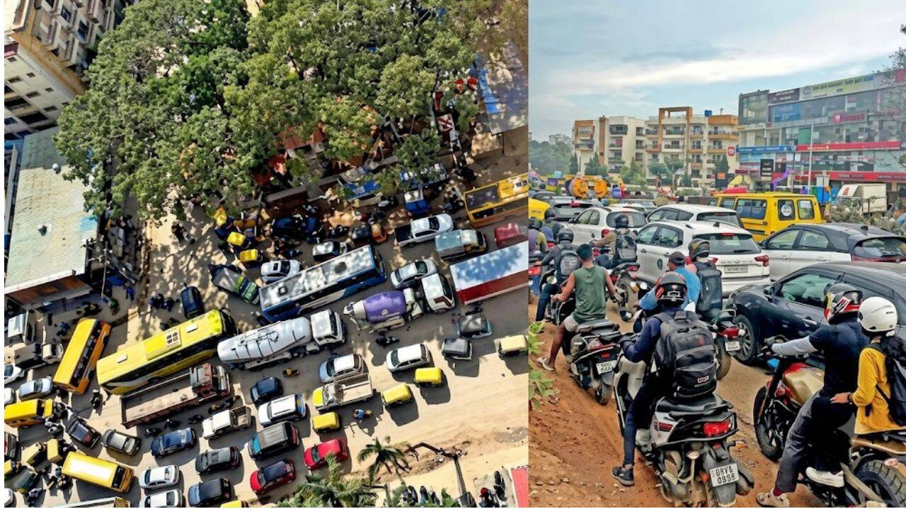 Gridlock Paralyzes Bengaluru Thoroughfares as Students Miss Critical Examinations