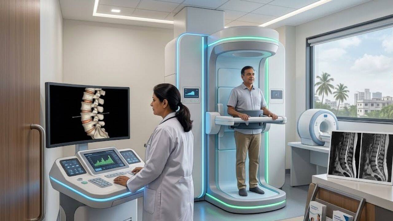 Standing MRI lets those with back pain, phobia skip the tube