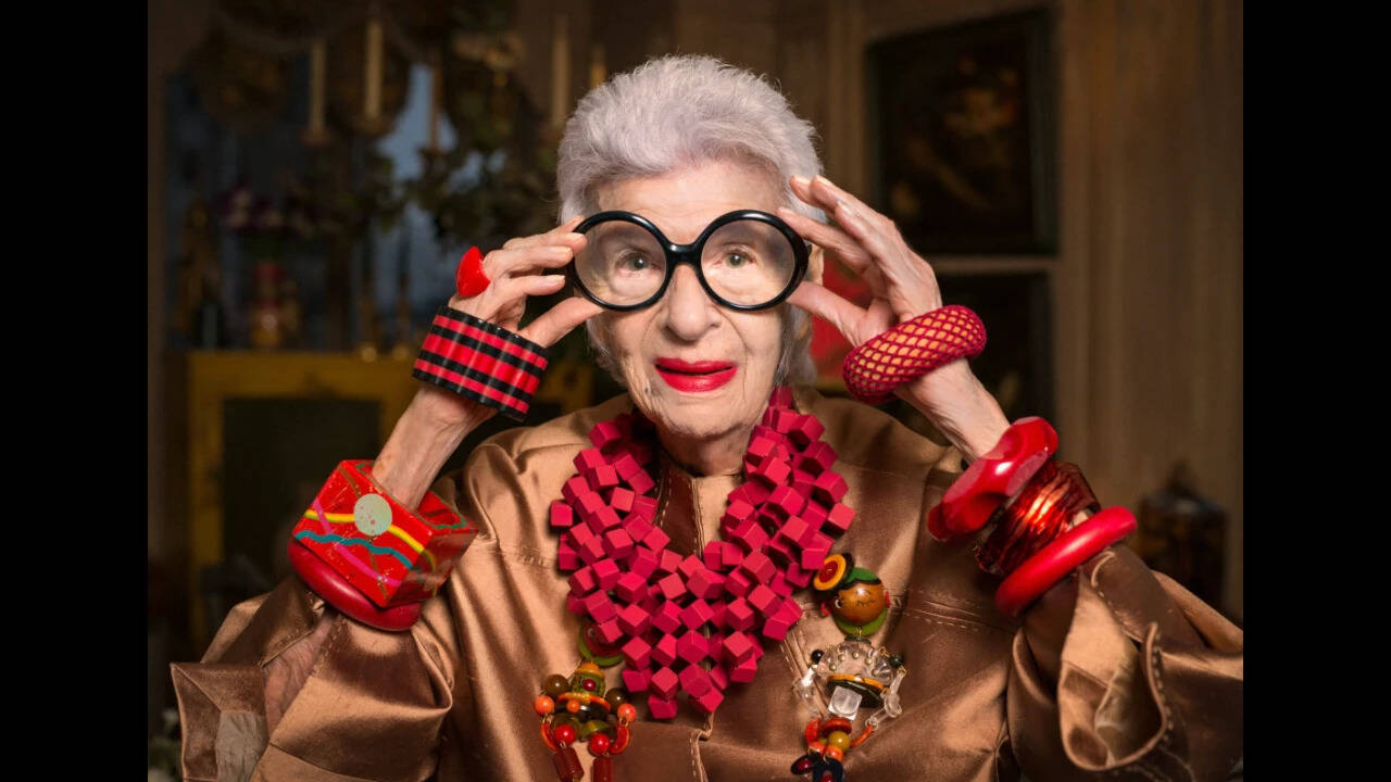 Fashion quote of the day by Iris Apfel: 'Fashion you can buy, but style you possess...'