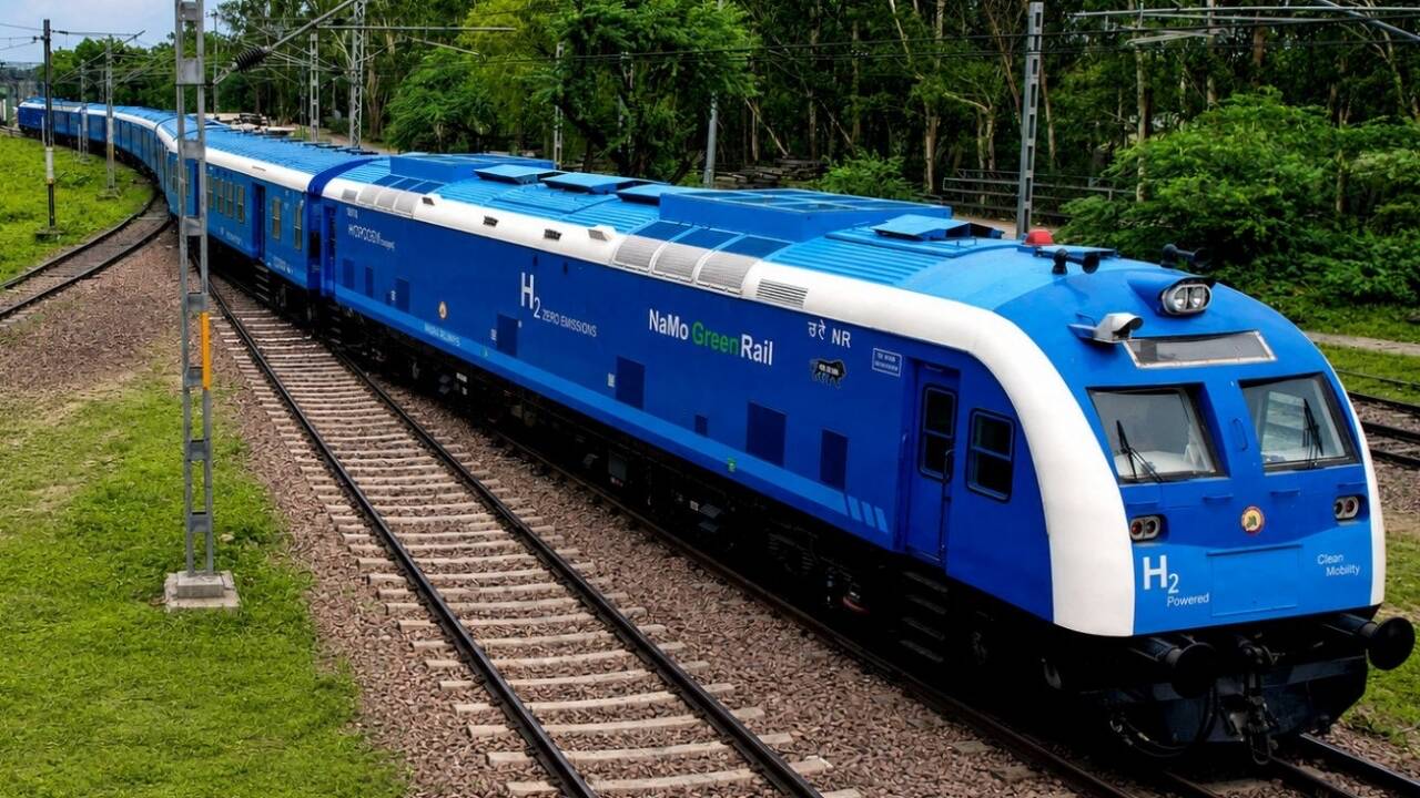 India’s hydrogen train gets 40-60 riders vs 2,600 capacity; Delhi extension planned