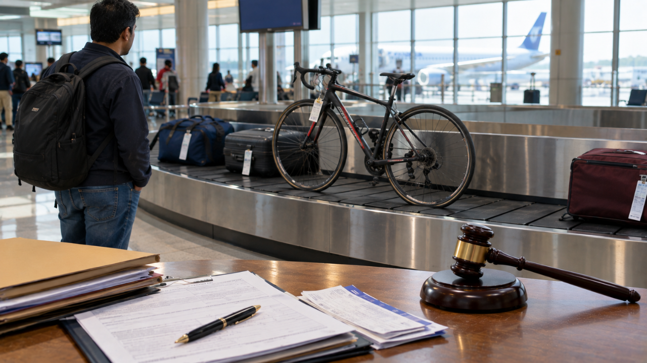 Air India Express ordered to pay Rs 27K after bicycle put on baggage belt