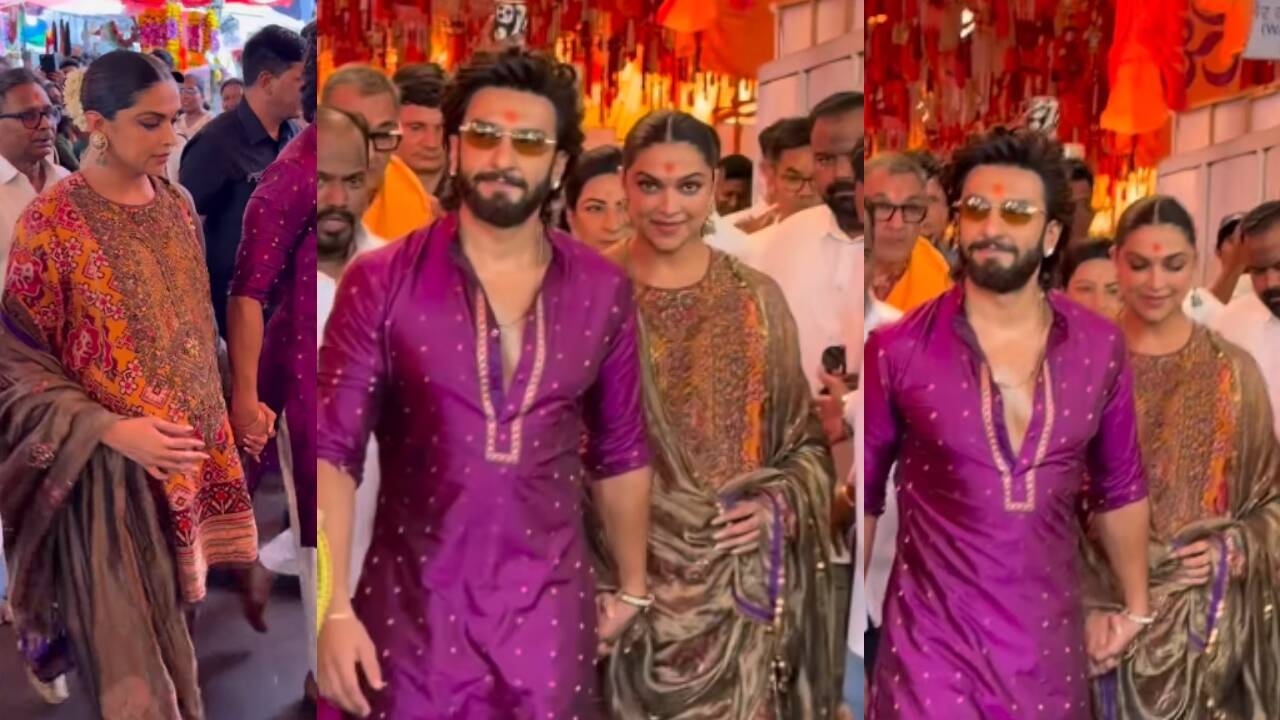 Deepika-Ranveer visit Siddhivinayak ahead of second baby's arrival
