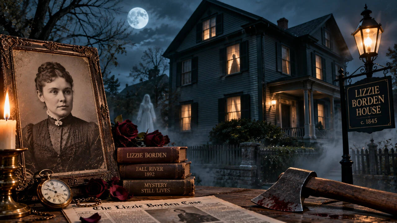 Haunted House Beliefs? Lizzie Borden site mixes ghost lore and psychology; mystery endures