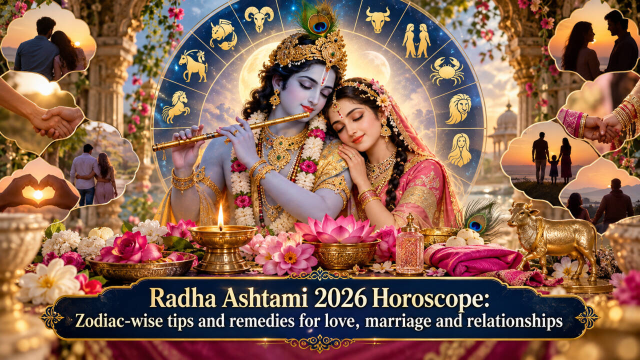 Radha Ashtami 2026 Horoscope: Zodiac tips blend bhakti with healing love; for all 12 signs