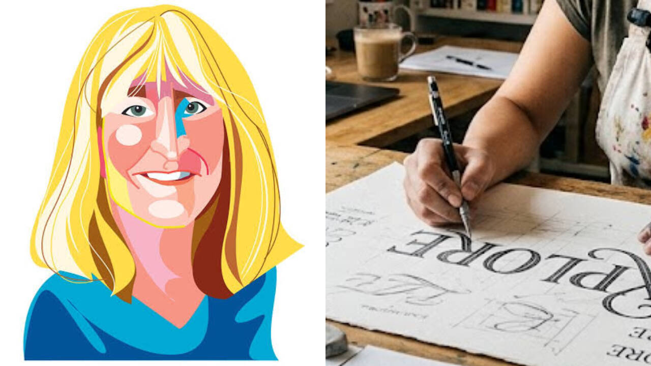 Pat Lightizer retires after 53 years with a font named in her honor