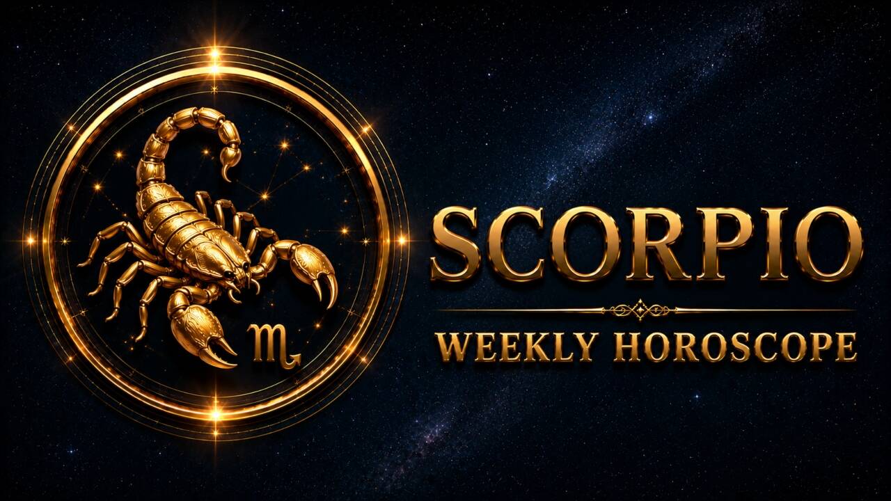 Scorpio Weekly Horoscope: Hard work brings rewards; Saturday brings a stroke of luck