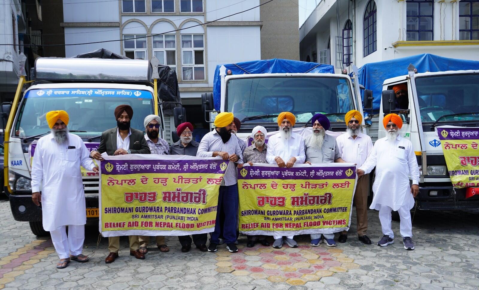 Transnational Humanitarian Aid Dispatched from Punjab to Support Kathmandu Relief Efforts