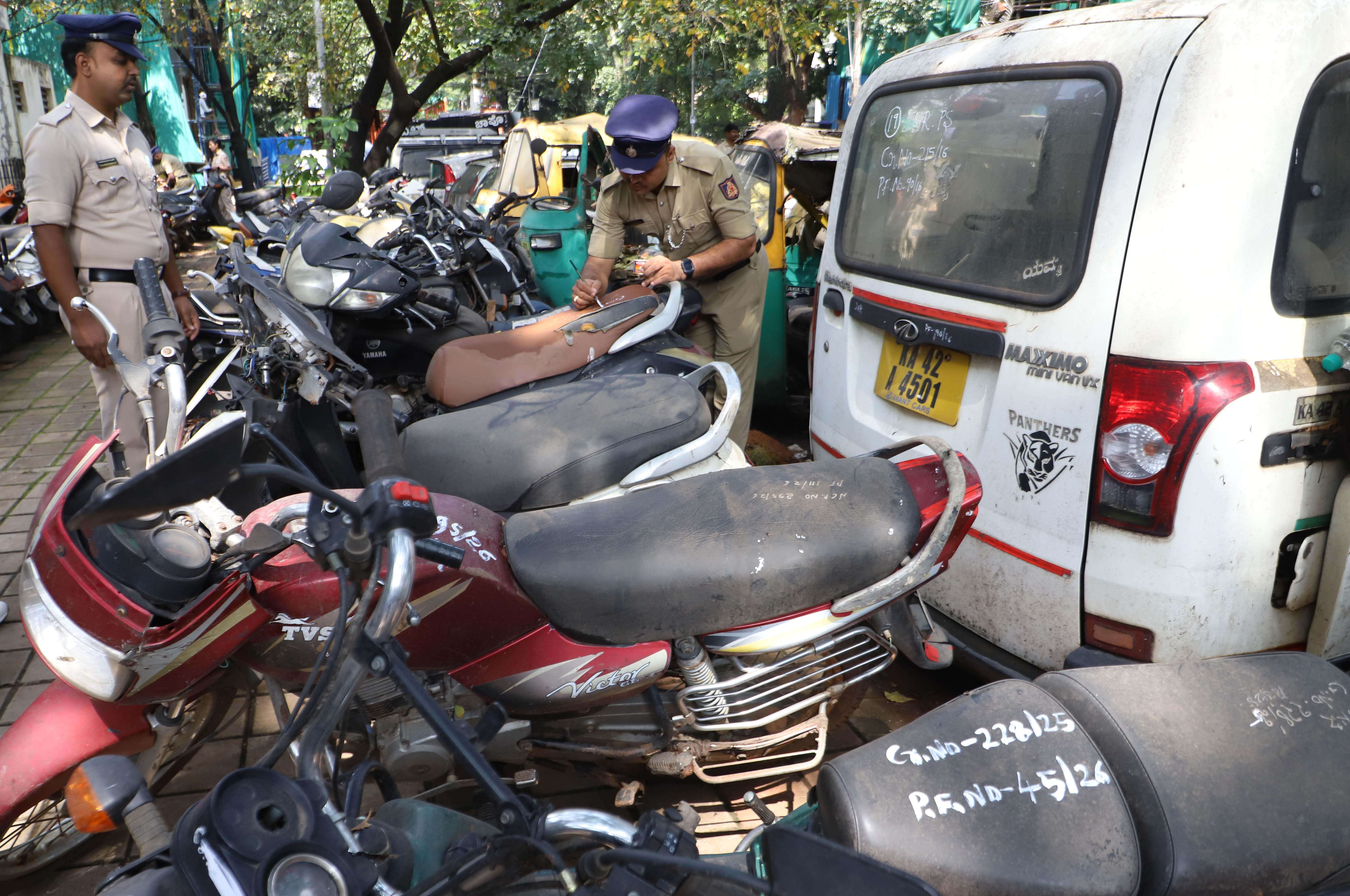 Karnataka Government Initiates Logistical Overhaul by Relocating Seized Vehicles to Peripheral Yards