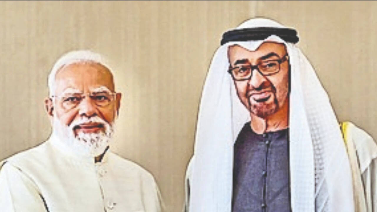 UAE president dials PM Modi, discusses Middle East peace efforts, bilateral ties