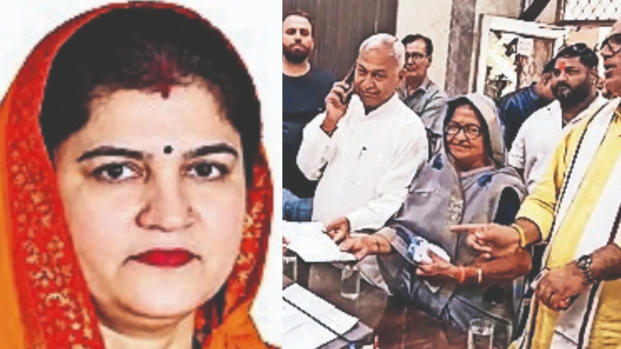 Mayor’s post goes to BJP after contender ‘persuaded’ to quit race