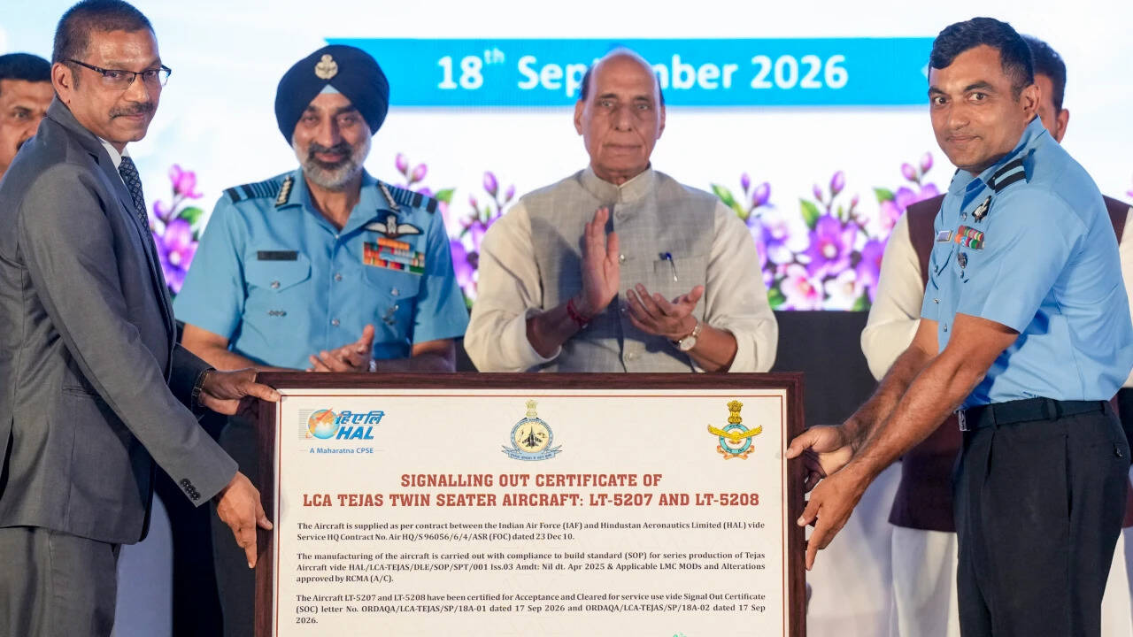 Rajnath Singh flags defence project delays, calls for realistic timelines
