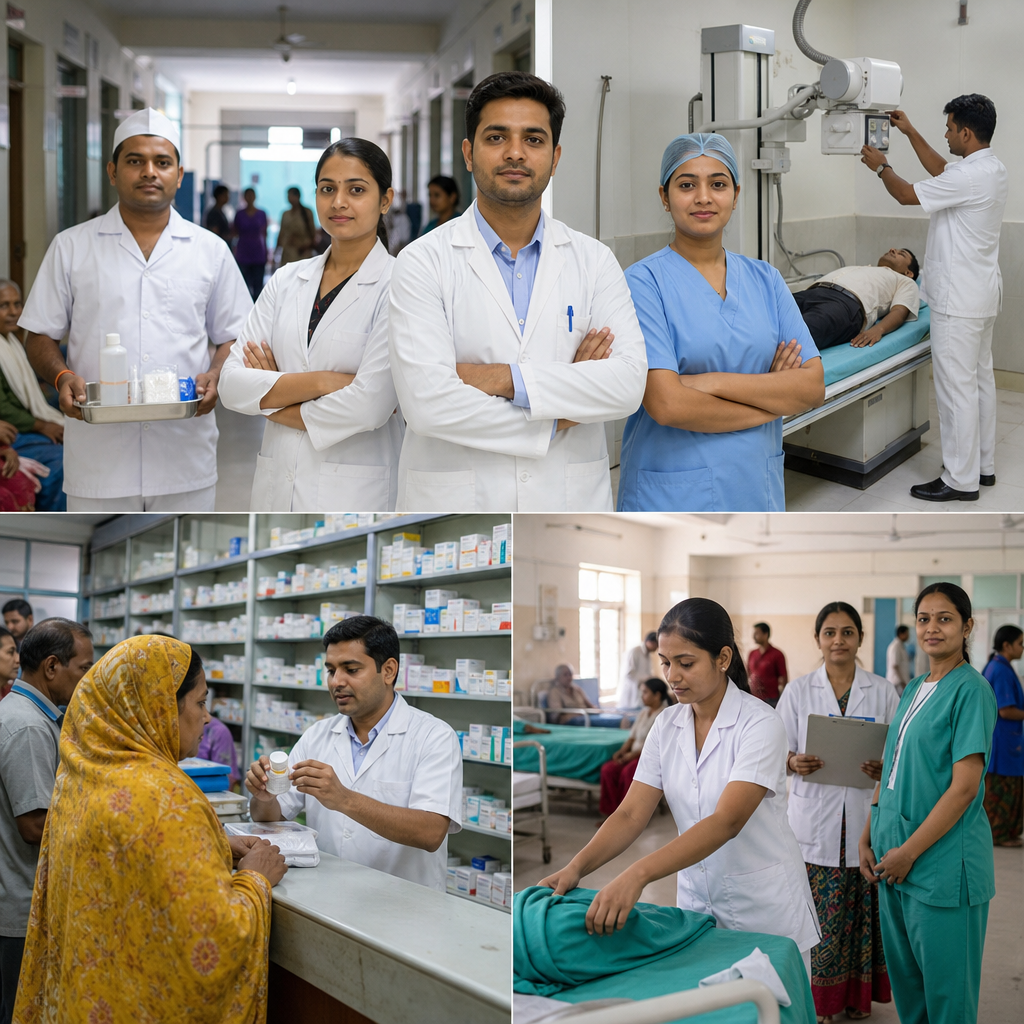 Public Health Reinforcements: Bihar Deploys Over One Thousand Personnel Across State Medical Facilities