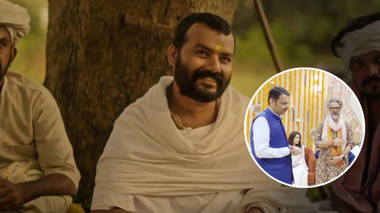 ‘Hanuman Ansh’ team meets Maha CM Fadnavis - Video