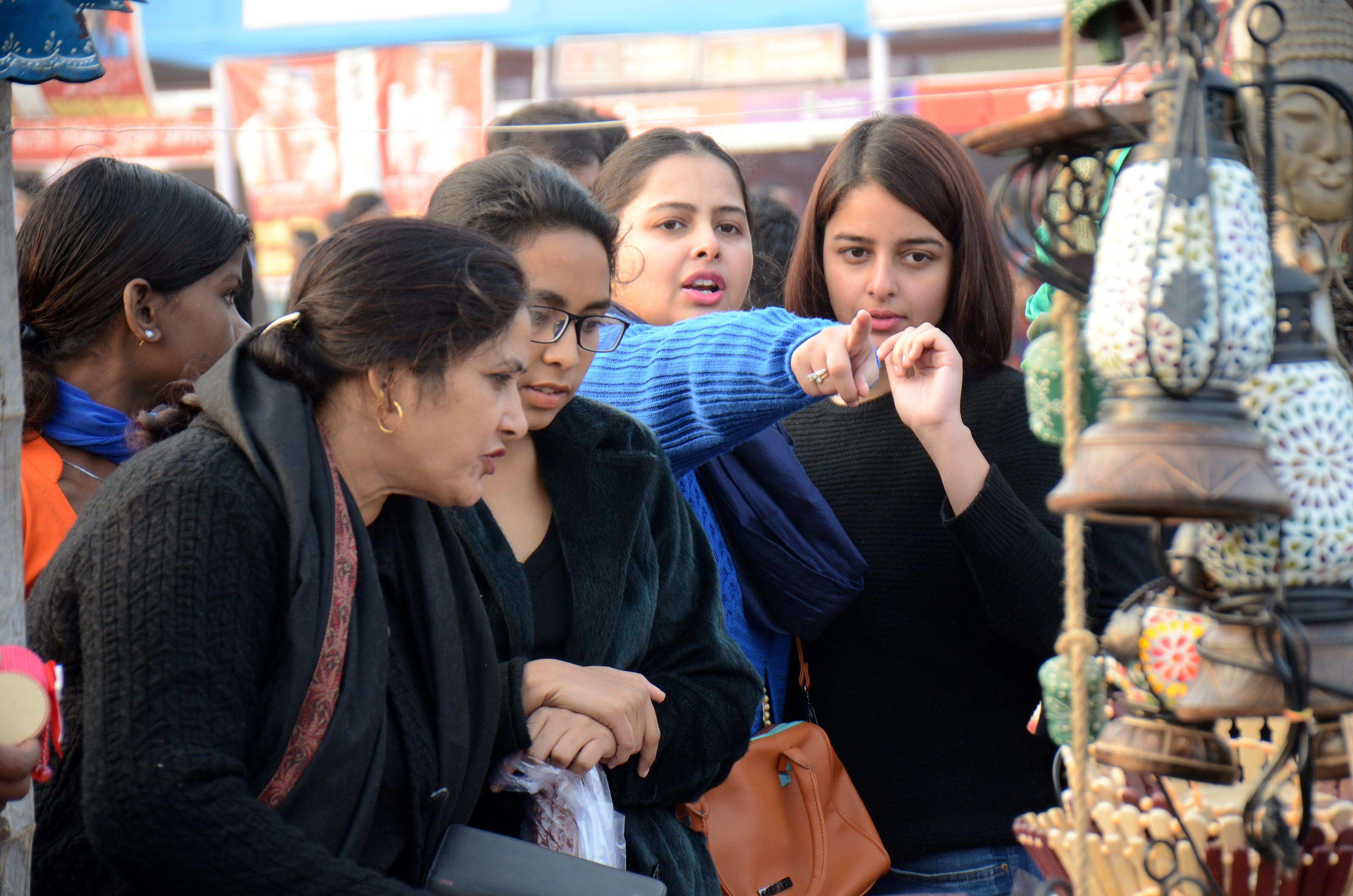 Saras Mela Opens at Gyan Bhawan to Showcase Rural Artisan Economies