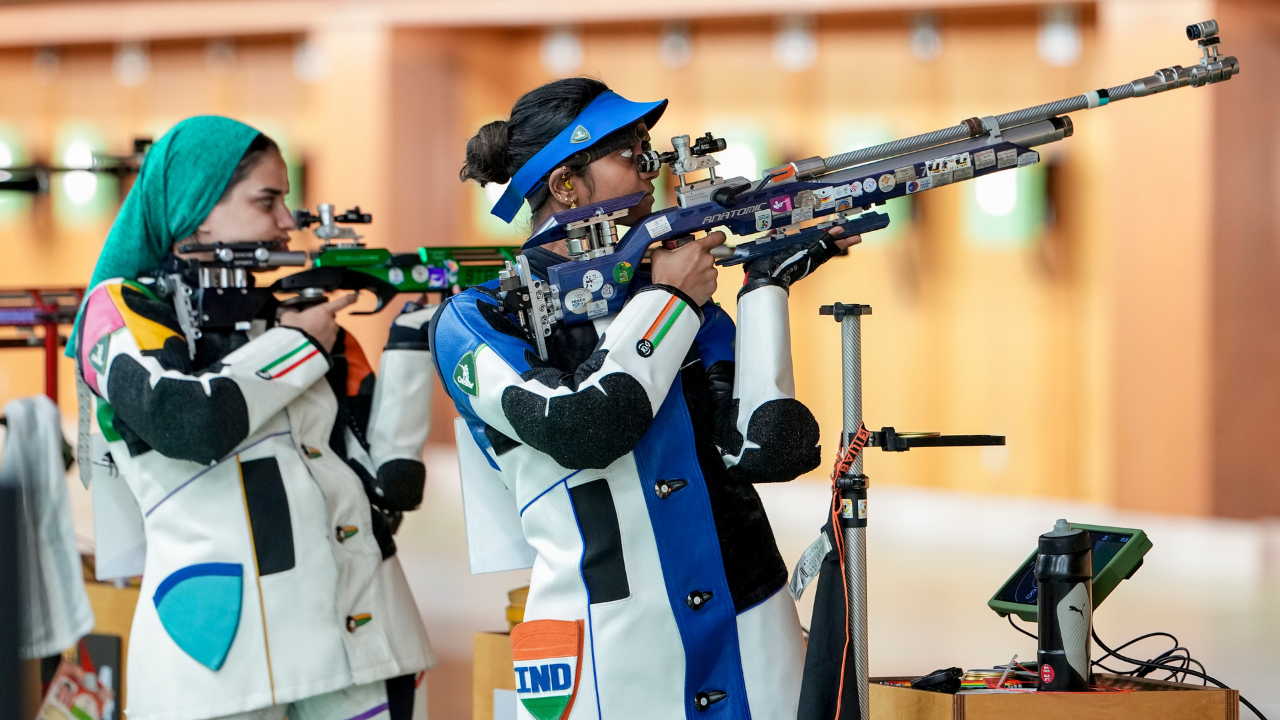 Asian Games: Silver in shooting, medal assured in MMA; India off the mark