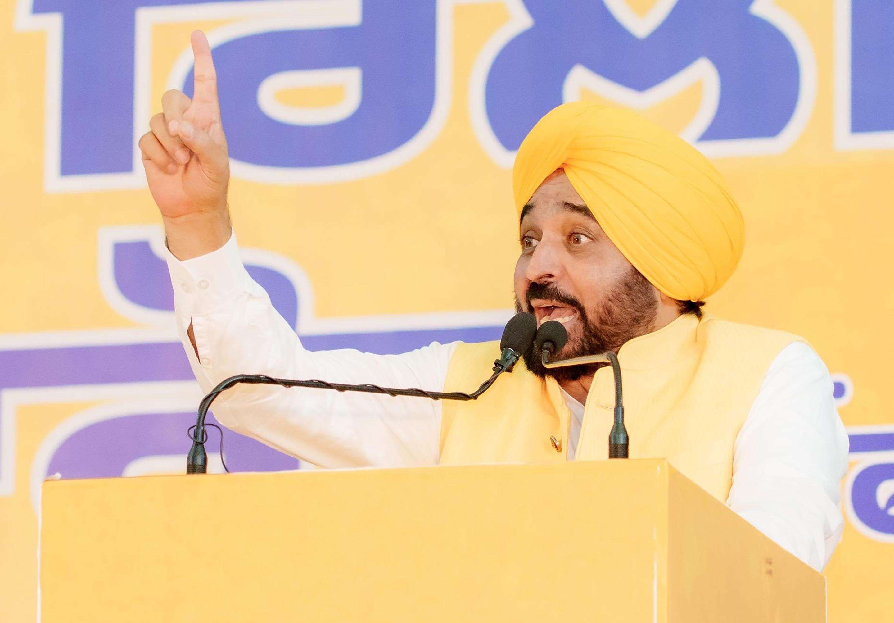 Punjab Chief Minister Directs Political Salvos Against Opponents