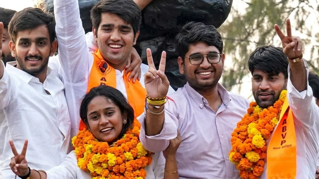 Akhil Bharatiya Vidyarthi Parishad Electoral Triumph at Delhi University Boosts Ruling Party Momentum