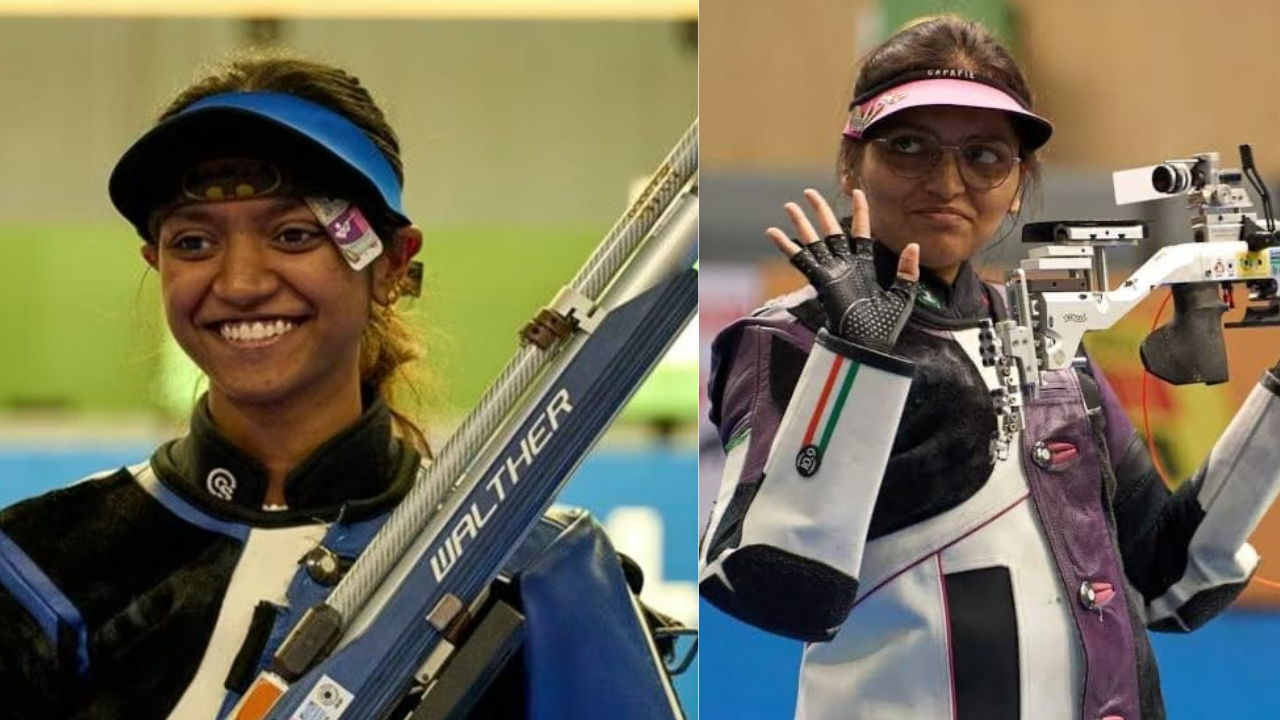 India open Asian Games shooting campaign with silver in women’s 10m air rifle