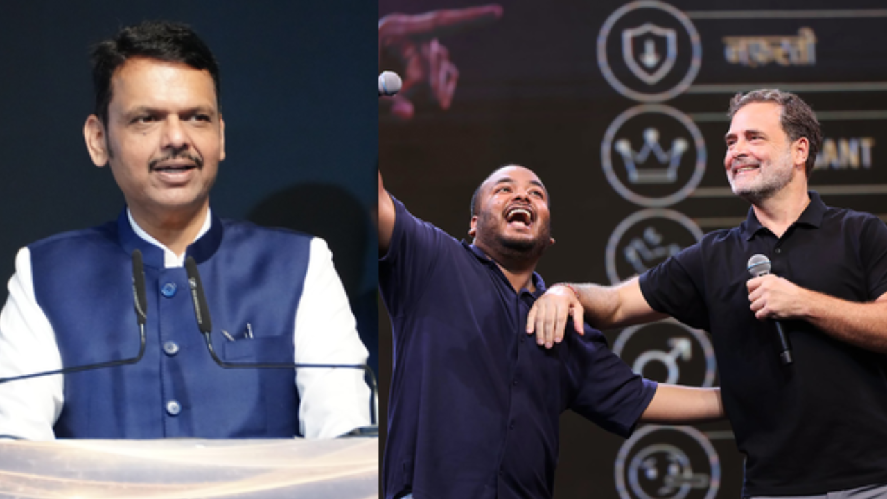 ‘Quit politics, become stand-up comedian’: Maharshtra CM Devendra Fadnavis takes dig at Rahul Gandhi over PM Modi mimicry
