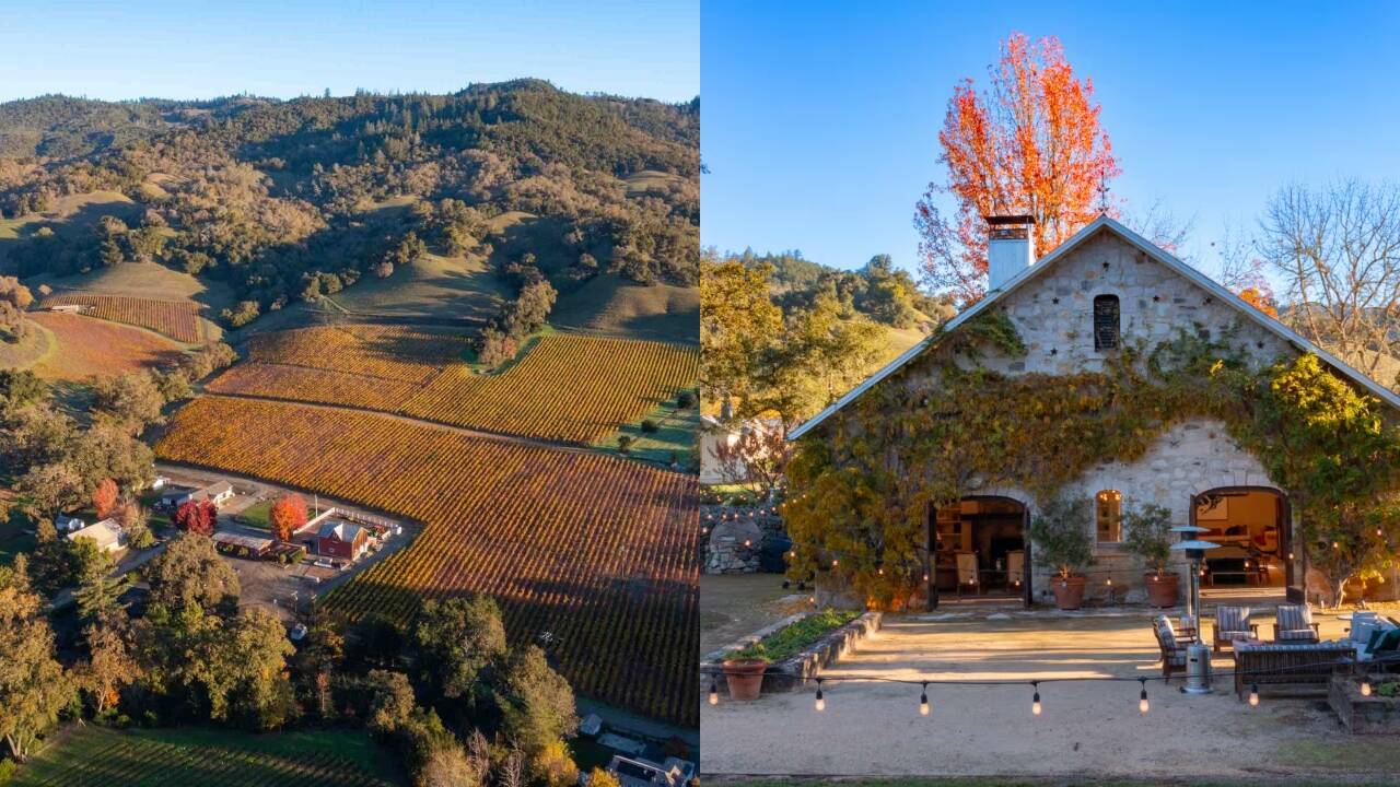 1887 winery hidden for decades now part of $35M Napa estate
