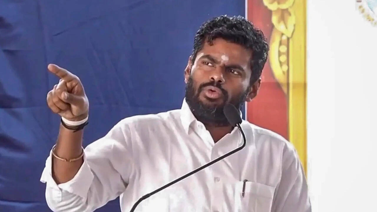 ‘Travel to Coimbatore, Madurai’: Annamalai takes swipe at Vijay’s UK trip