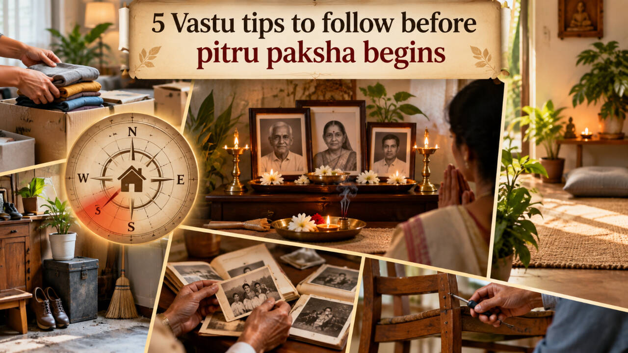 Pitru Paksha: 5 Vastu tips to follow before pitru paksha begins; declutter, repair, remember